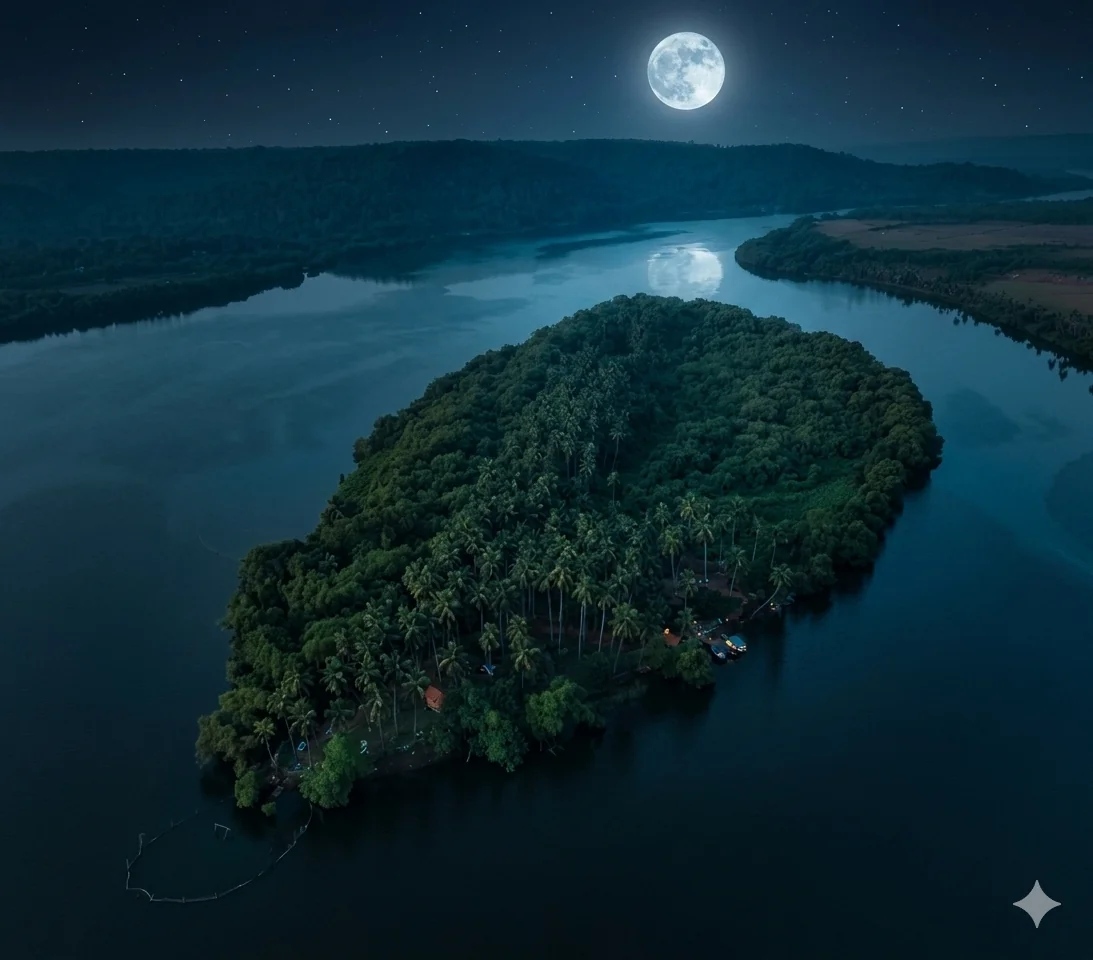 Sai Island under the Full Moon